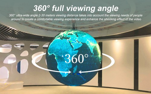 360° full-view viewing, no visual blind spots 360° full-view viewing, no visual blind spots